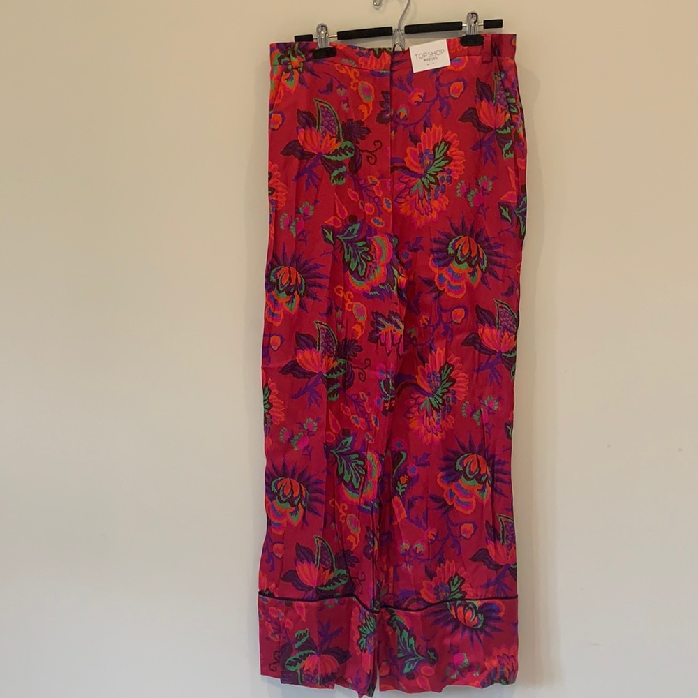 SZ 10 Topshop Wide Leg Pants
